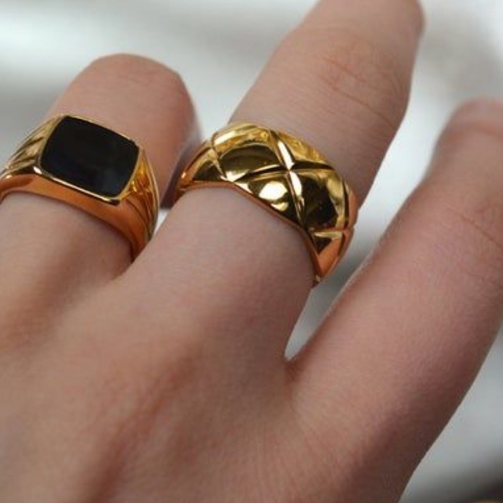 Geometric Ring - Picture 3 of 4